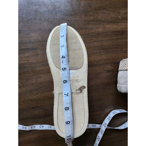 Vince Womens Wilden Suede Espadrilles Slip On Shoes Platform Grey Size 7 - Picture 10 of 10